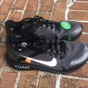 Nike Zoom Fly Off- White Black Silver